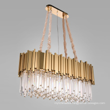 Modern lighting crystal ceiling chandeliers golden pendant lights led chandelier lamp for home light